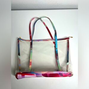 MICOM Clear Purse PVC Transparent Tote Bag
